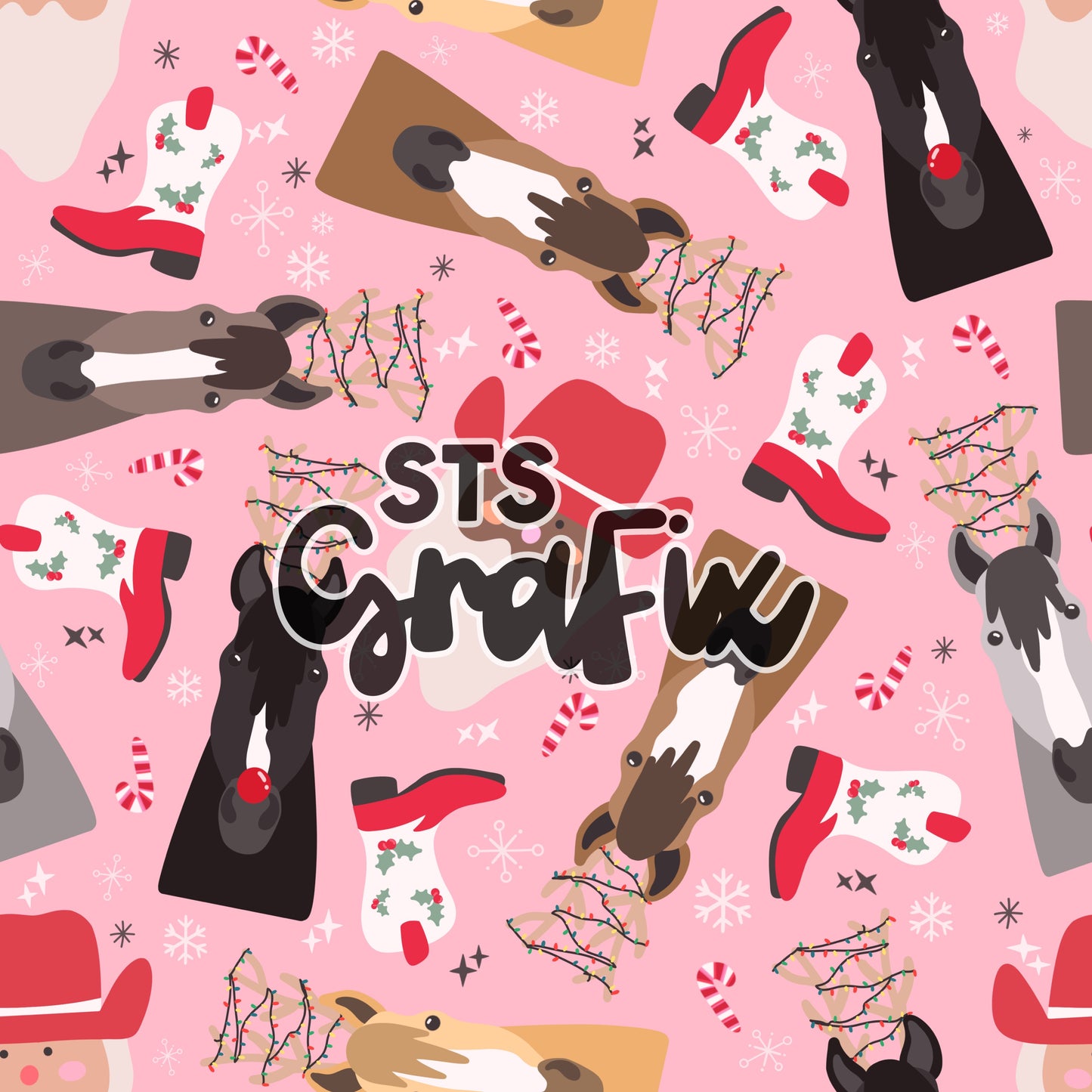 howdy holidays— pink