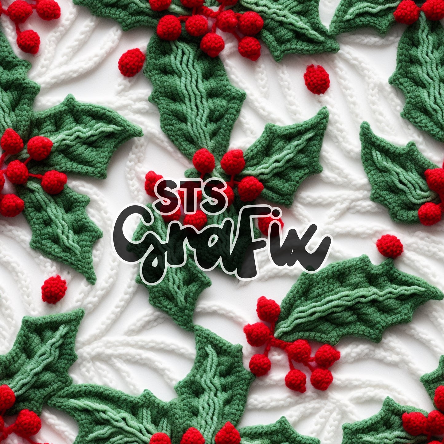 Christmas Holly Sweater