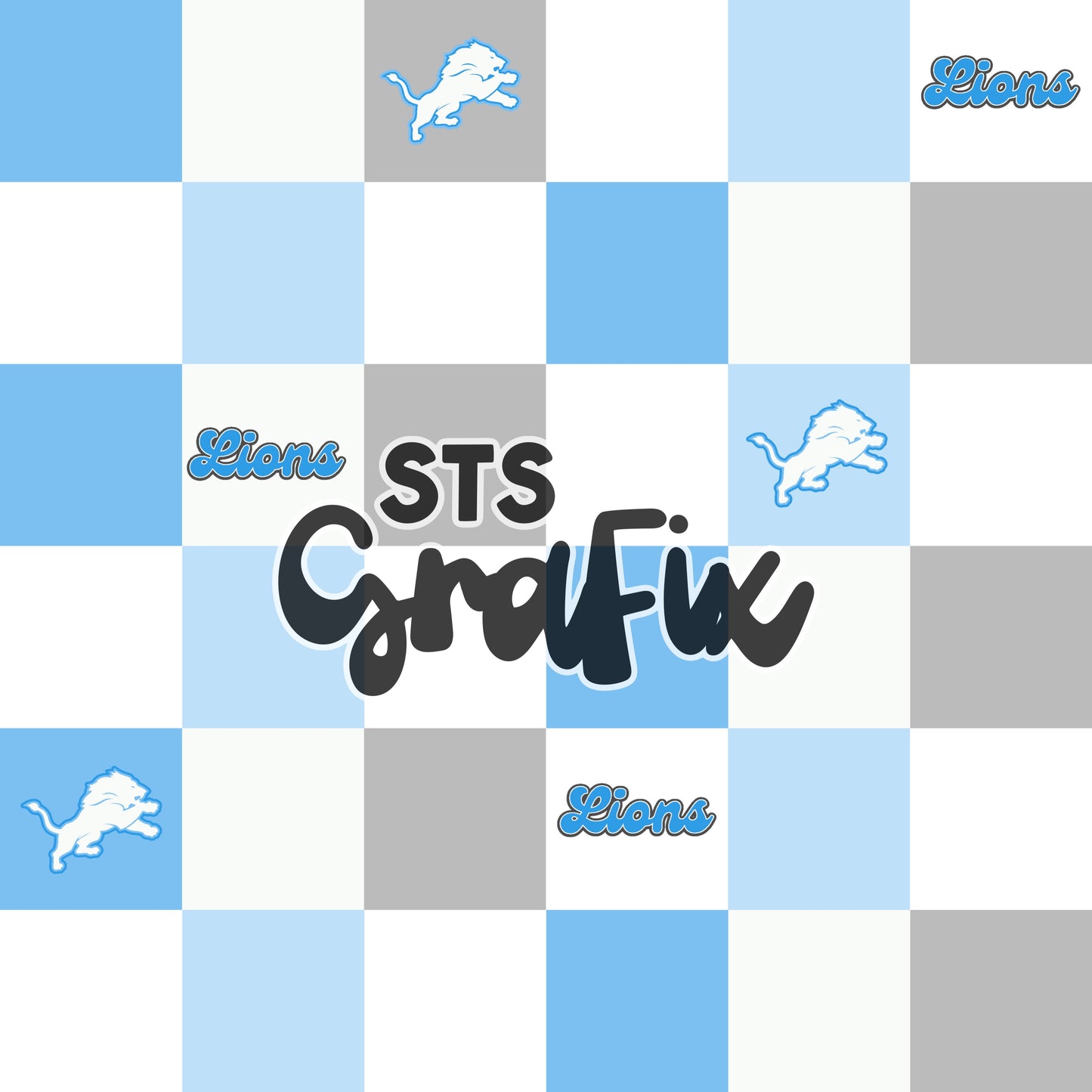 Honolulu Blue Checks