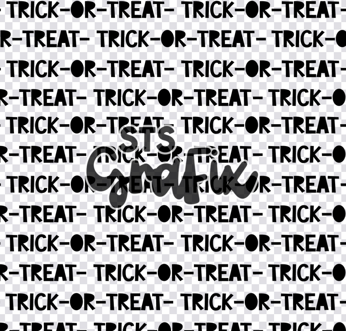 Transparent Trick Or Treat