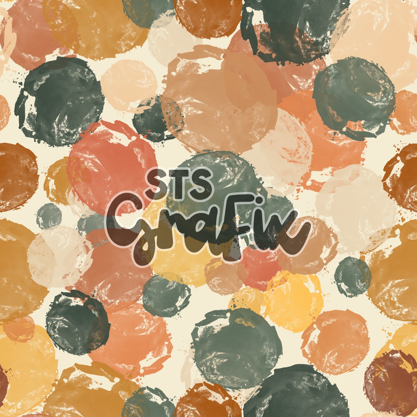 Earth Tone Splotches