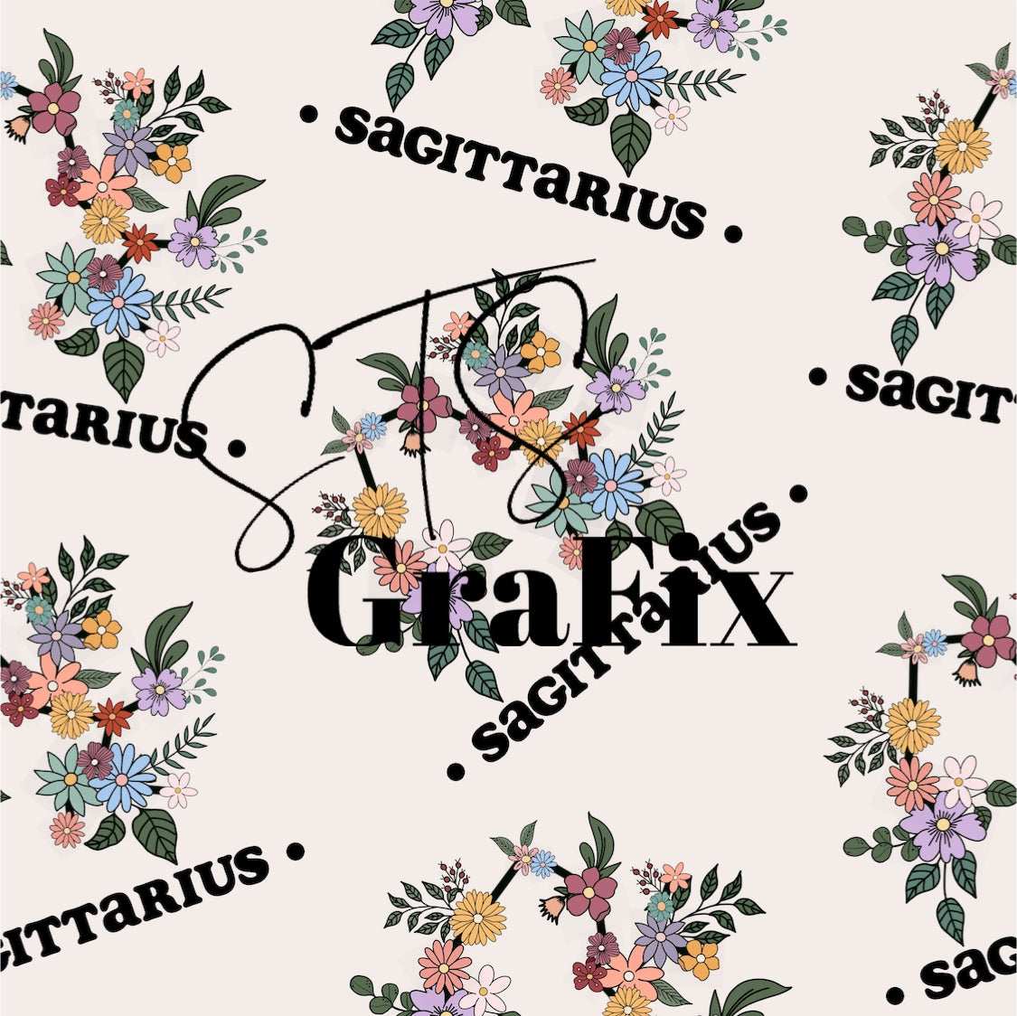 Sagittarius Floral