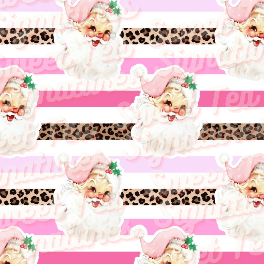 Pink Santa Stripes