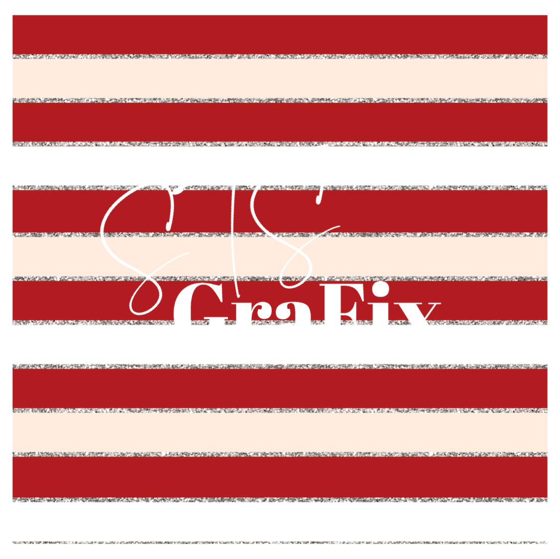 Very Merry Christmas Stripes