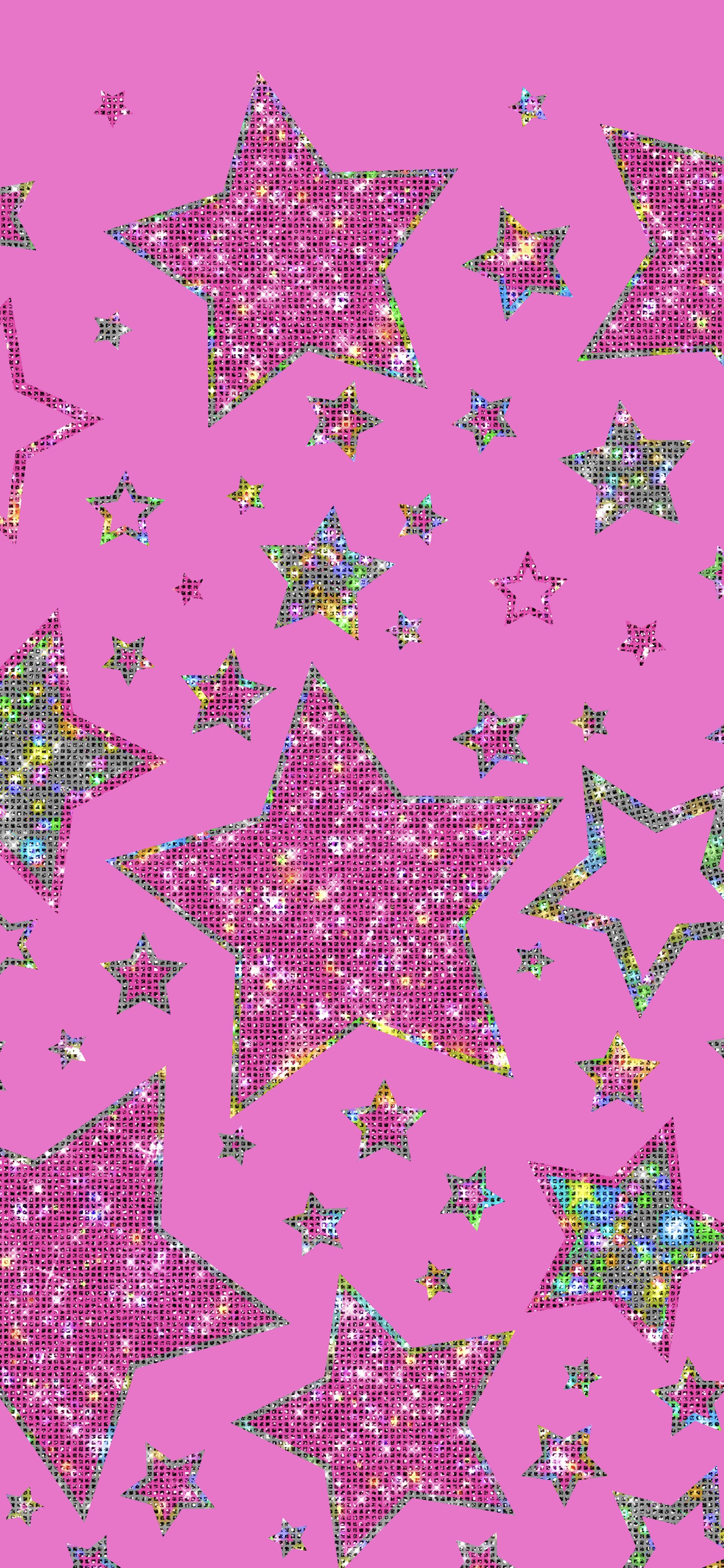 Bottom Glitter Stars