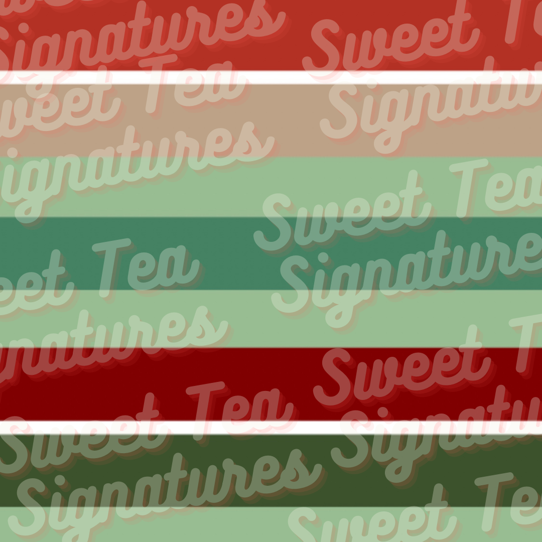 Christmas Stripes— Horrors in this House Coordinating