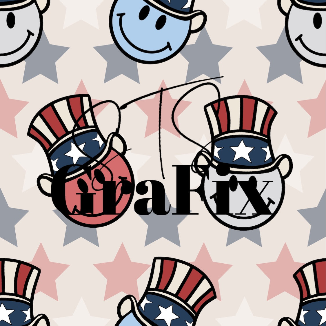 Smiling Sams W/Muted Stars