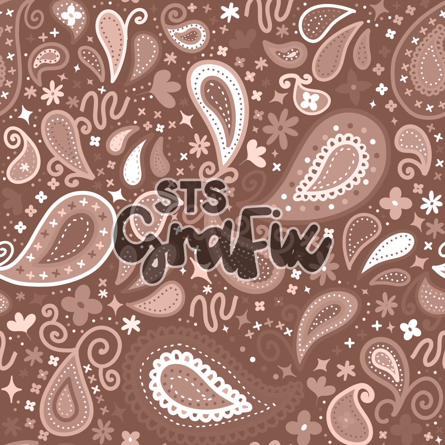 Mocha Paisley