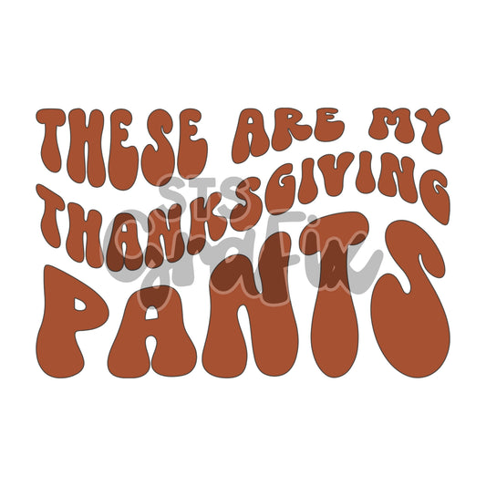 Thanksgiving Pants