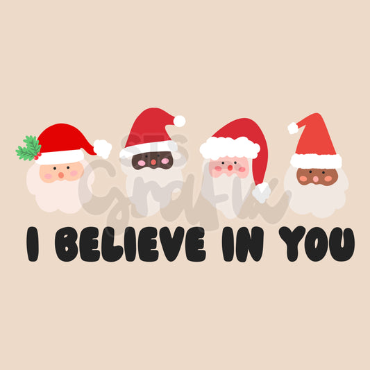I Believe in You— PNG