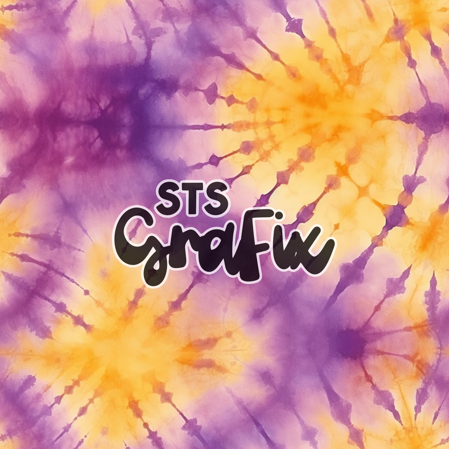 purple yellow tye dye