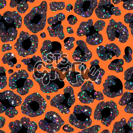 Orange Holo Leopard
