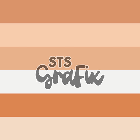 Orange Fall Stripes