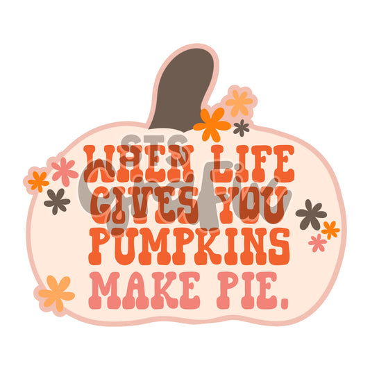 Bundle: When Life Gives You Pumpkins—Light Pink BUNDLE