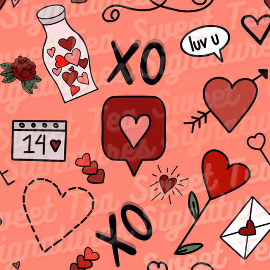 Valentine’s Day icons