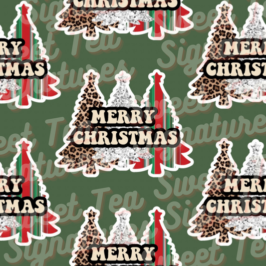 Christmas Trees-Serape