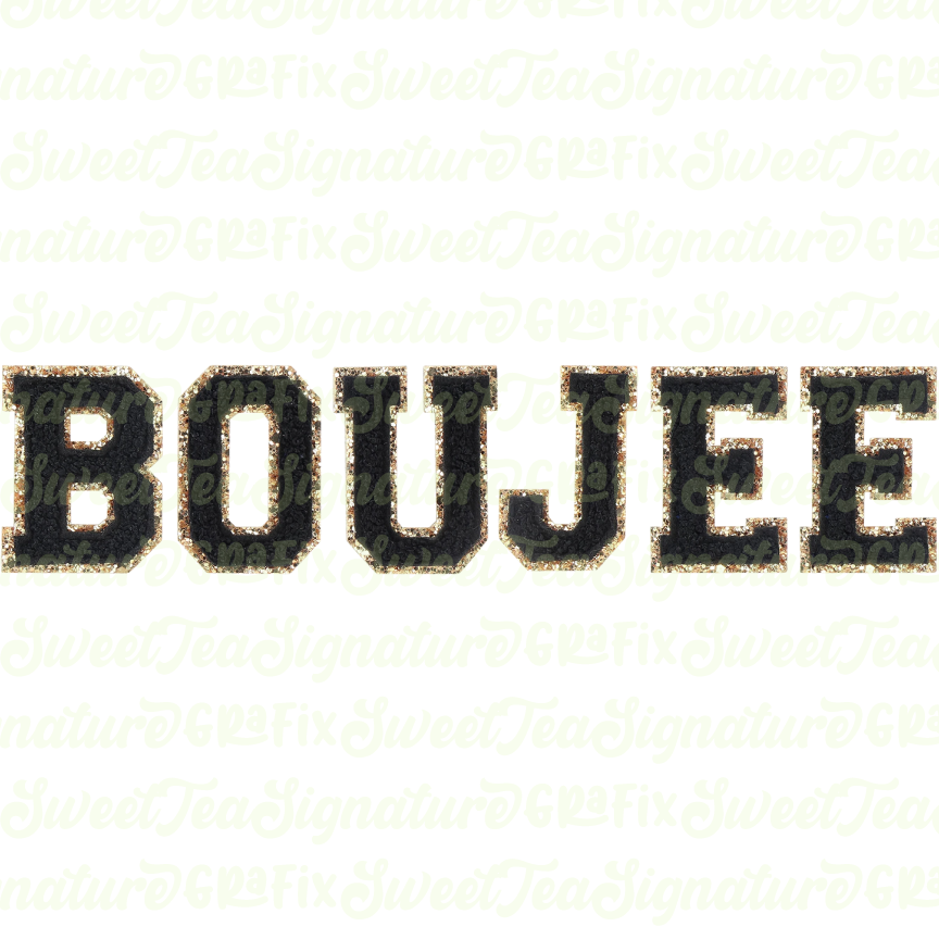 Boujee- Black – Sweet Tea Signature GraFix