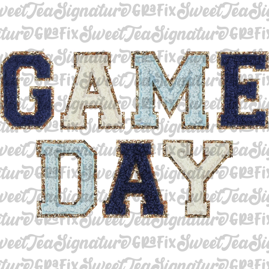 Game Day-Blue