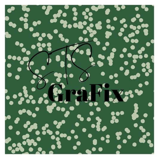 Green Lucky Dots