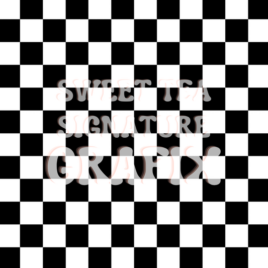 Black & White Checkers