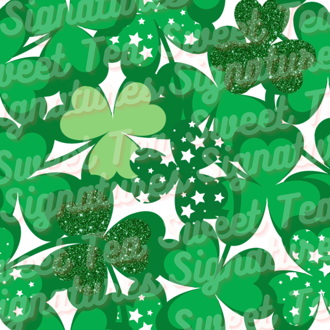 Shamrocks-White