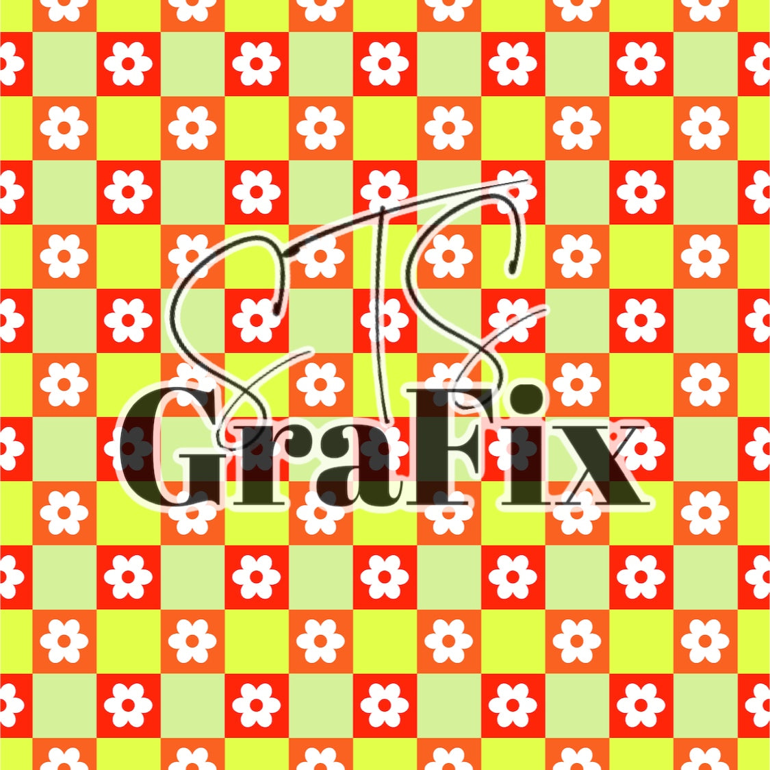 Yellow/Orange Checks – Sweet Tea Signature GraFix