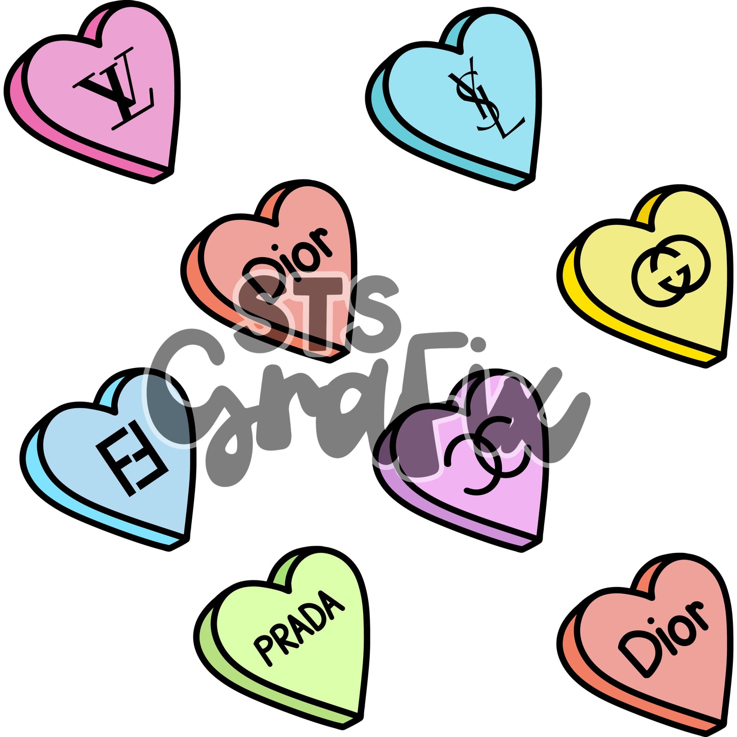 Designer Convo Hearts