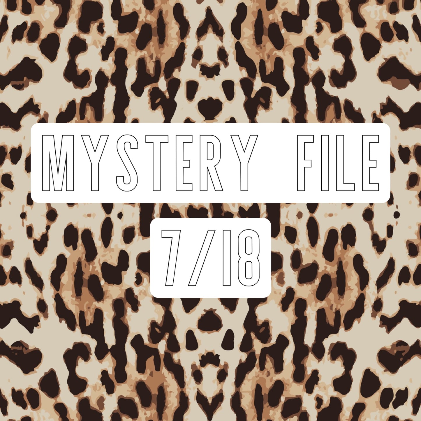 Mystery 7/18