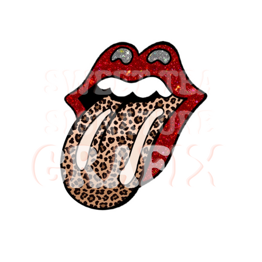 Glam Glitter Tongue