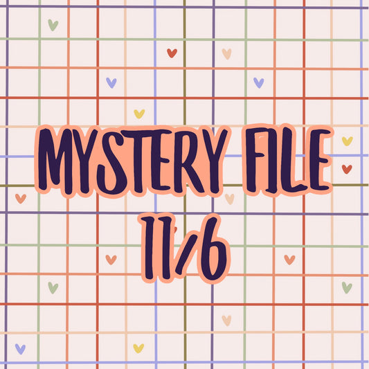 Mystery File 11/6