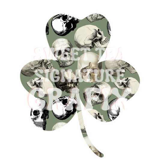 Skull Shamrock