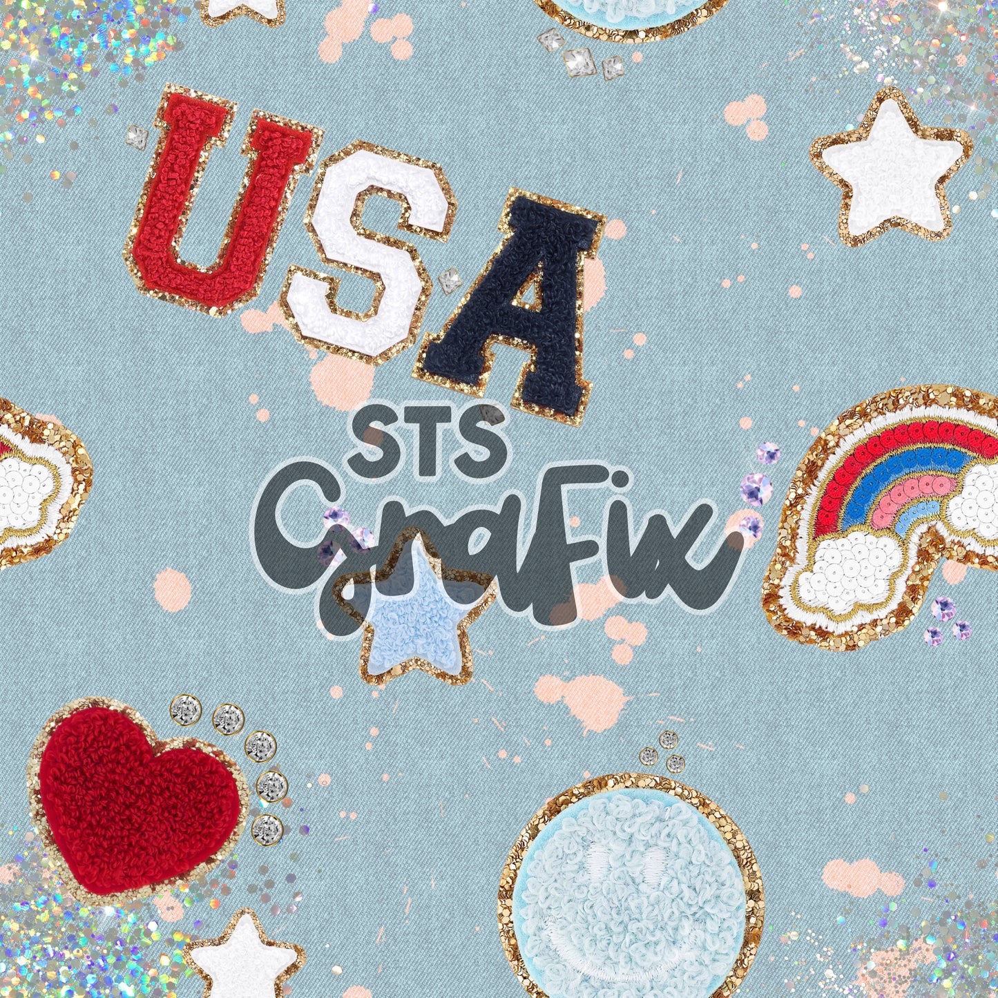 USA Denim— Glitter