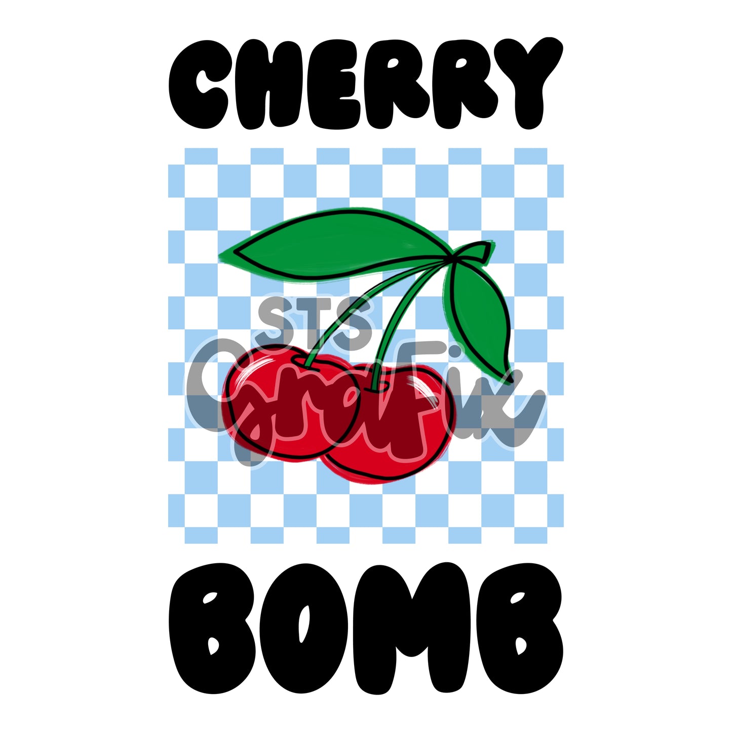 Cherry Bomb Checks—PNG