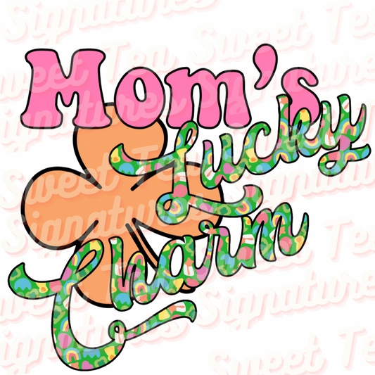 Moms Lucky Charm- Pink