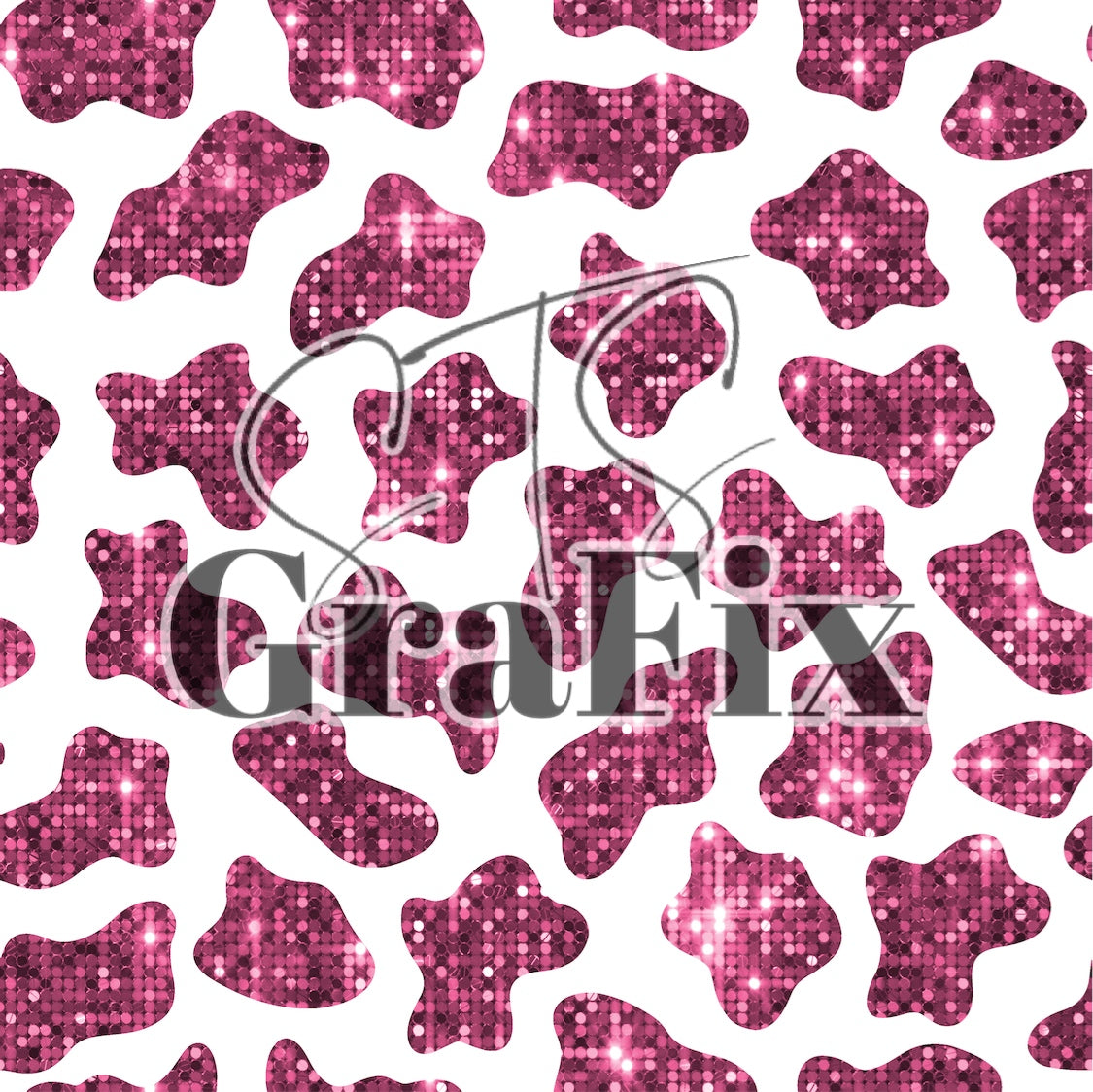Pink Disco Cow 1