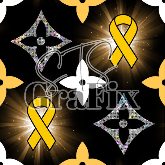 Gold Awareness Ribbon