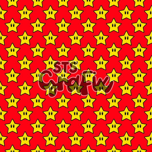 Pixel Stars—Red